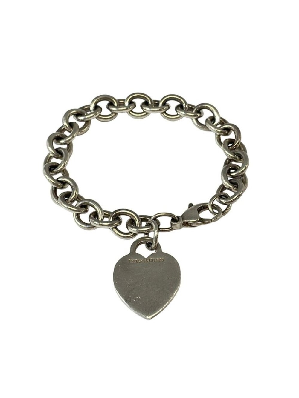 Tiffany & Co Bracelet Heart Tag Silver